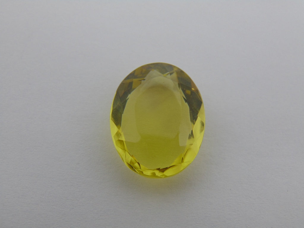 25ct Green Gold 23x18mm