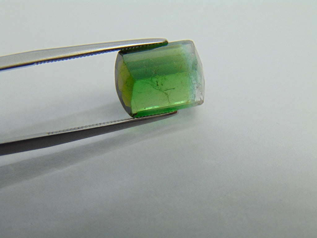 6.30ct Tourmaline Bicolor 12x9mm