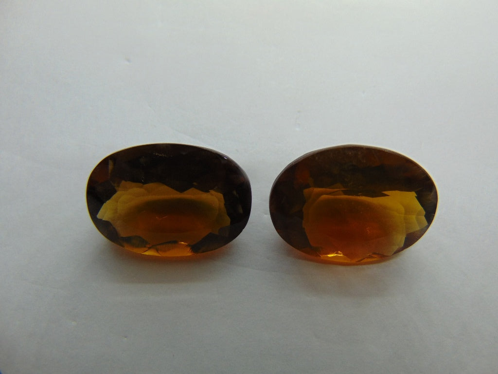 36.15ct Citrine 22x16mm 22x15mm