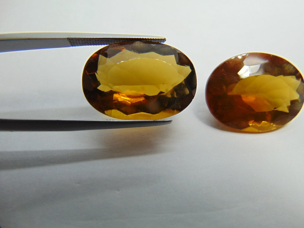 36.15ct Citrine 22x16mm 22x15mm