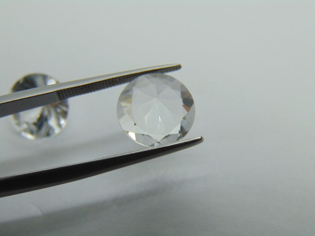 9.75ct Topaz Pair 11mm