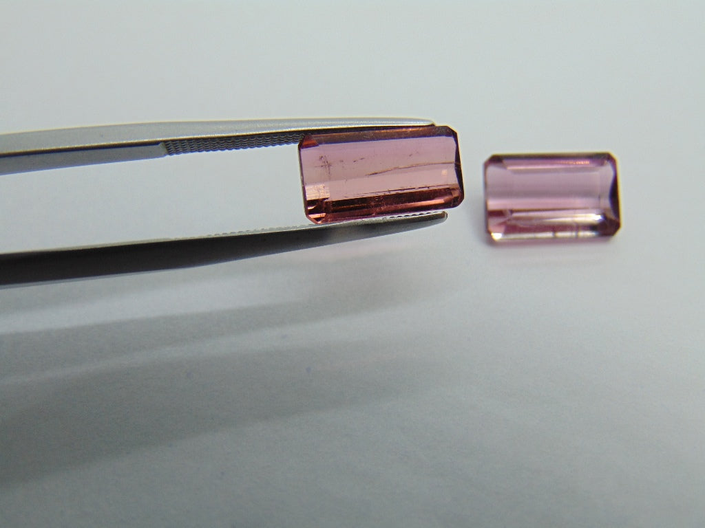 4.65ct Tourmaline 11x7mm 11x6mm