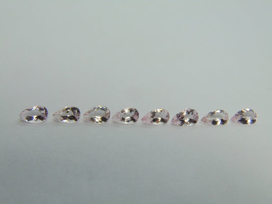 4.77ct Morganites Calibrated 7x5mm