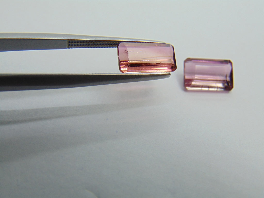 4.65ct Tourmaline 11x7mm 11x6mm