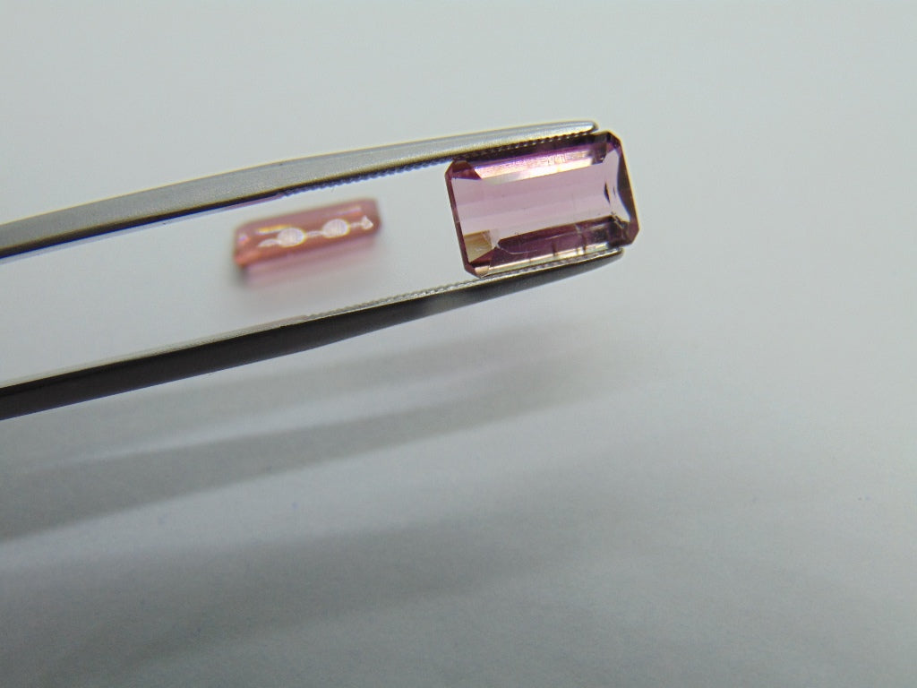 4.65ct Tourmaline 11x7mm 11x6mm