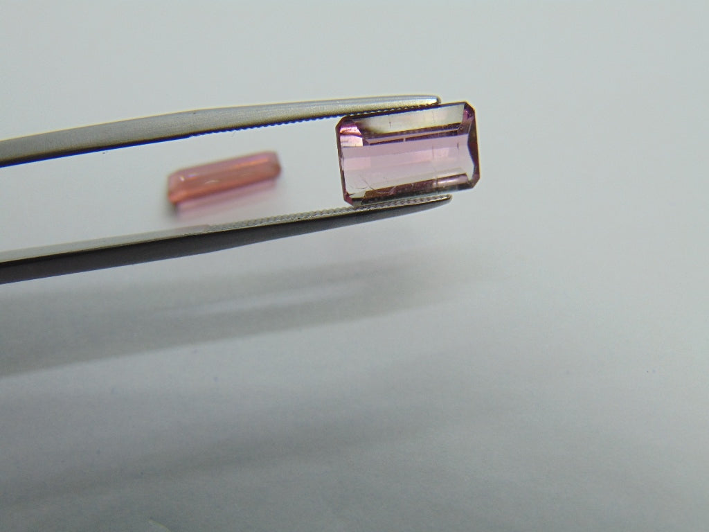 4.65ct Tourmaline 11x7mm 11x6mm