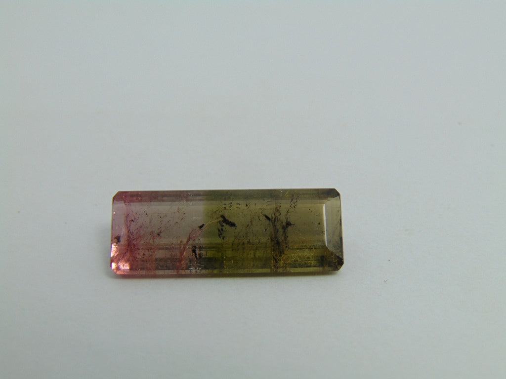 12.90ct Tourmaline Bicolor 25.5x9.5mm