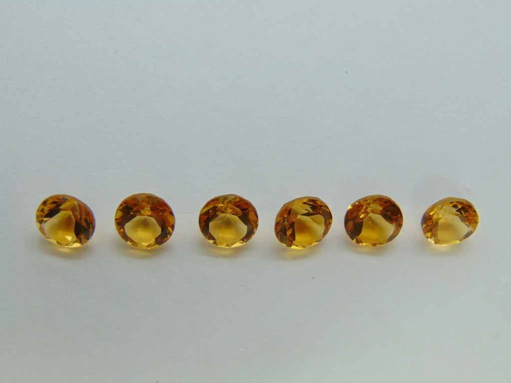 4.90ct Citrine Calibrated 6mm