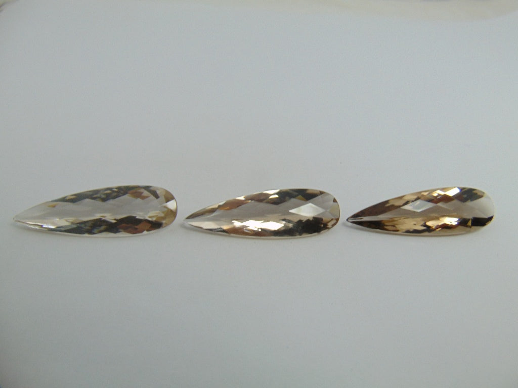 48.80cts Quartz (Smoky) Calibrated