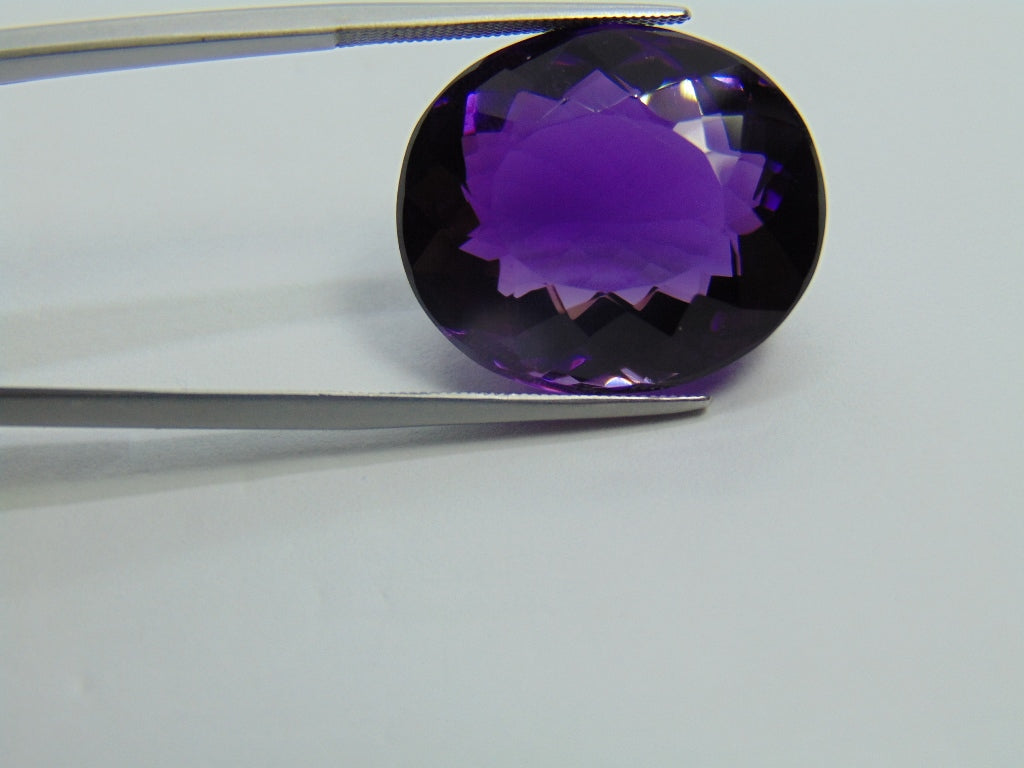 31.40ct Amethyst 22x19mm