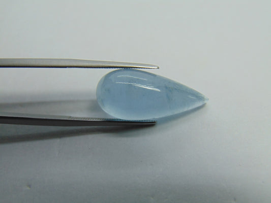 11.30ct Aquamarine Cabochon 23x11mm