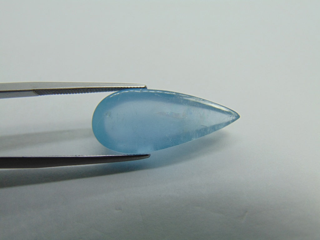 11.30ct Aquamarine Cabochon 23x11mm