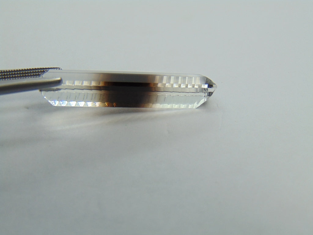 14.60ct Quartz Bicolor 32x9mm