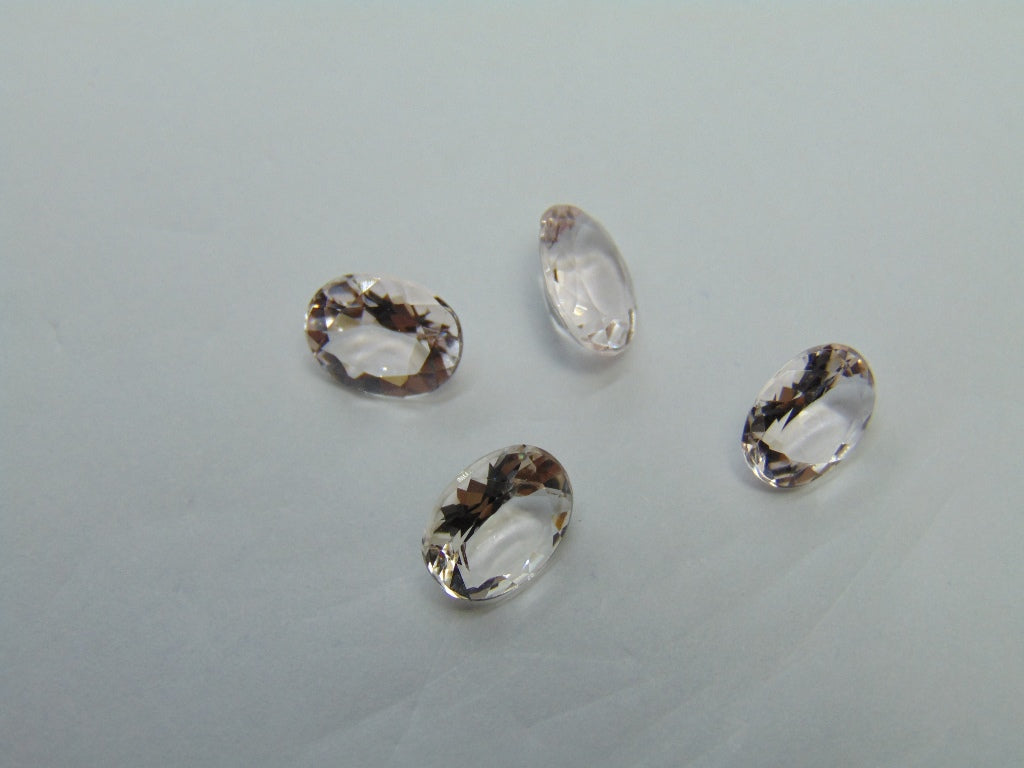 6.08ct Morganite Calibratet 9x7mm