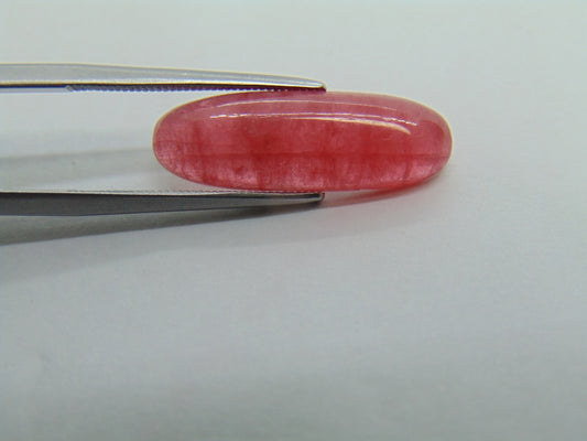 6ct Rhodonite Cabochon 21x7mm