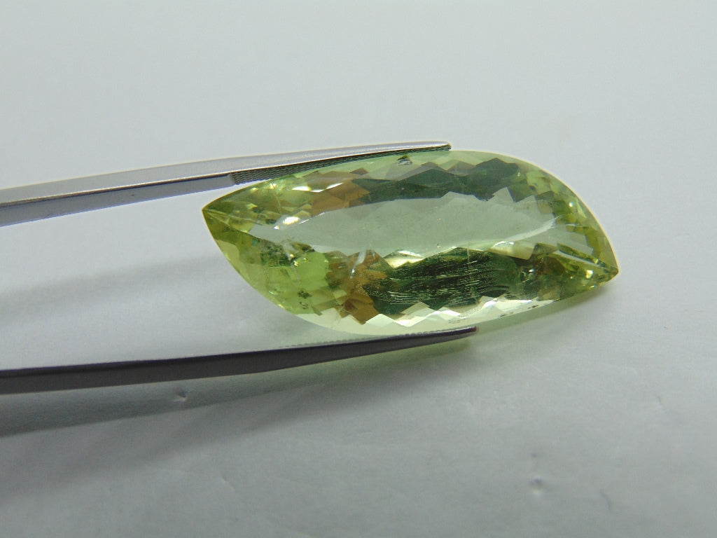 28.90ct Beryl Natural Green Color 34x15mm