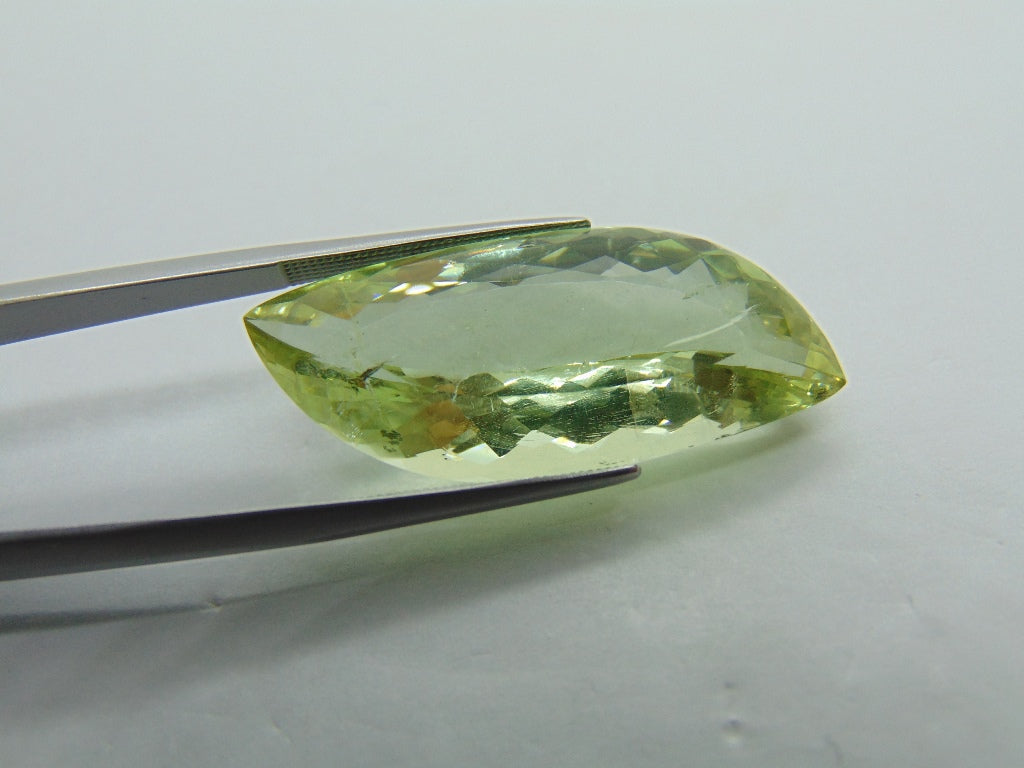 28.90ct Beryl Natural Green Color 34x15mm