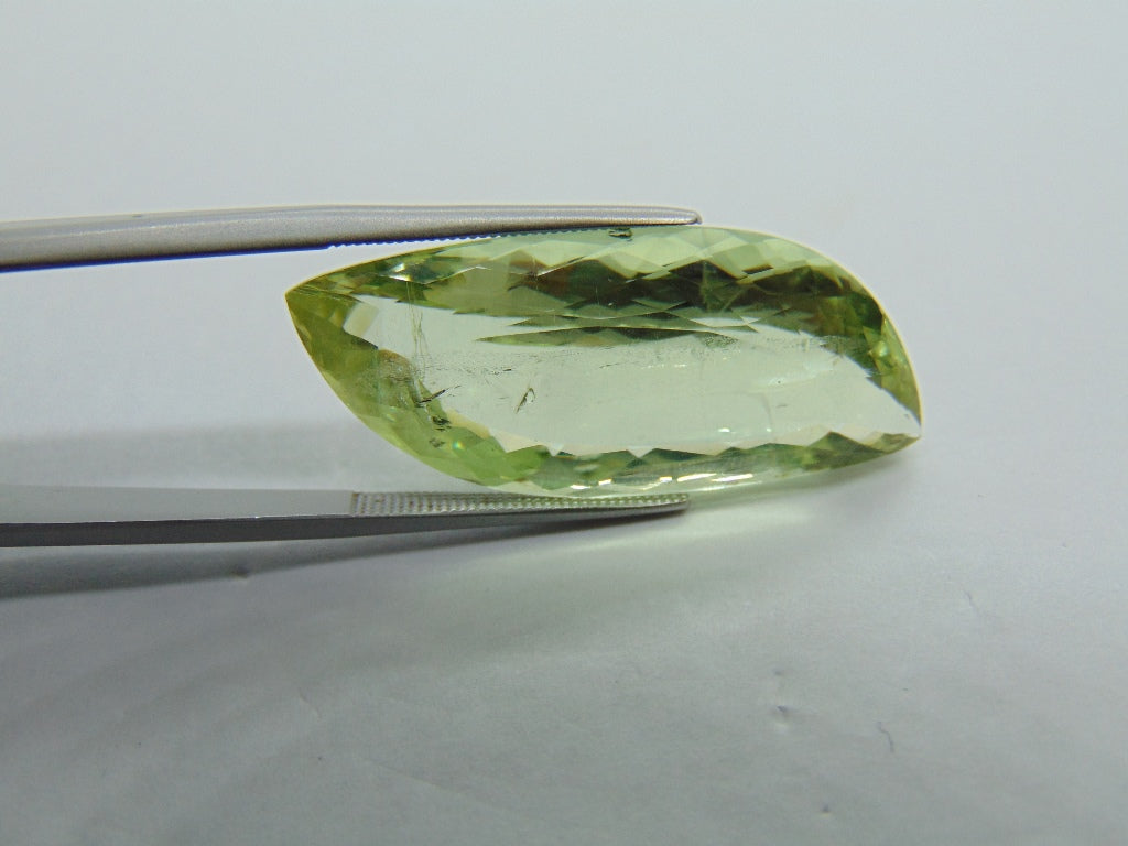 28.90ct Beryl Natural Green Color 34x15mm