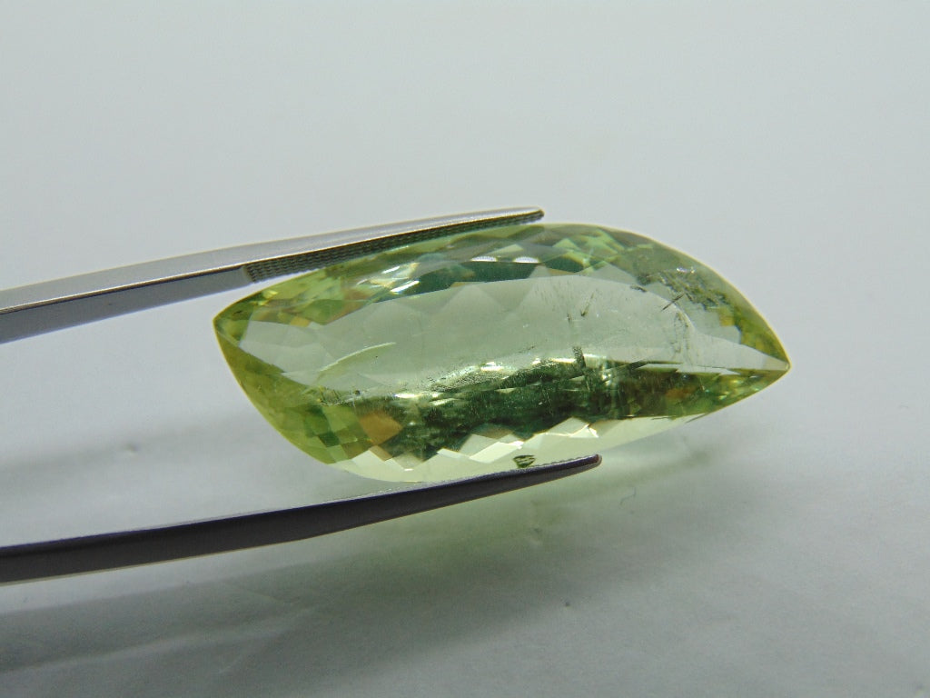 28.90ct Beryl Natural Green Color 34x15mm