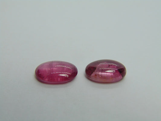 7.90ct Tourmaline Cabochon 12x9mm 12x8mm
