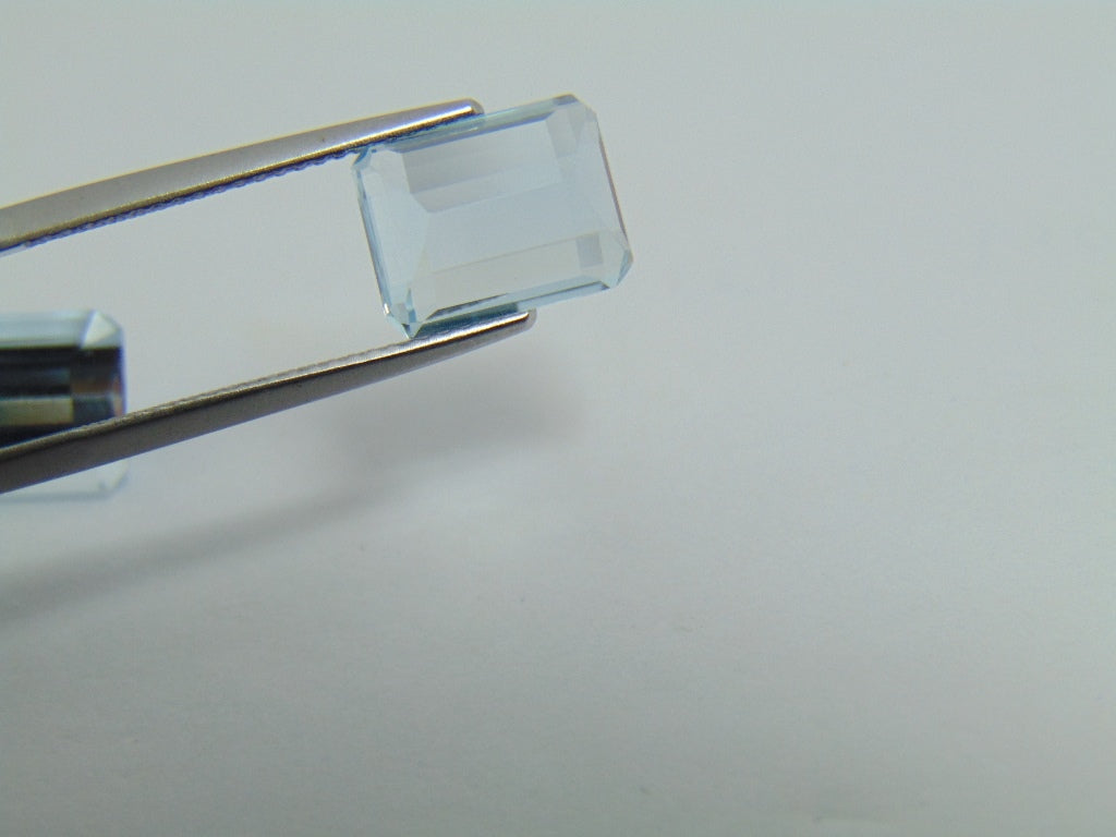 11ct Topaz Pair 10x8mm
