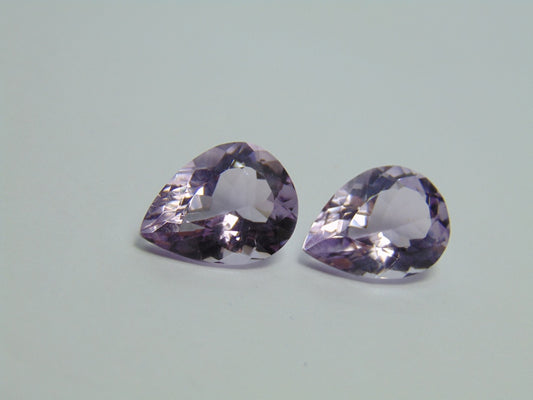 18.80ct Amethyst Pair 17x12mm