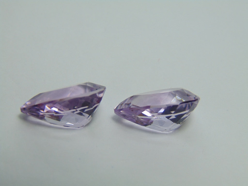 18.80ct Amethyst Pair 17x12mm