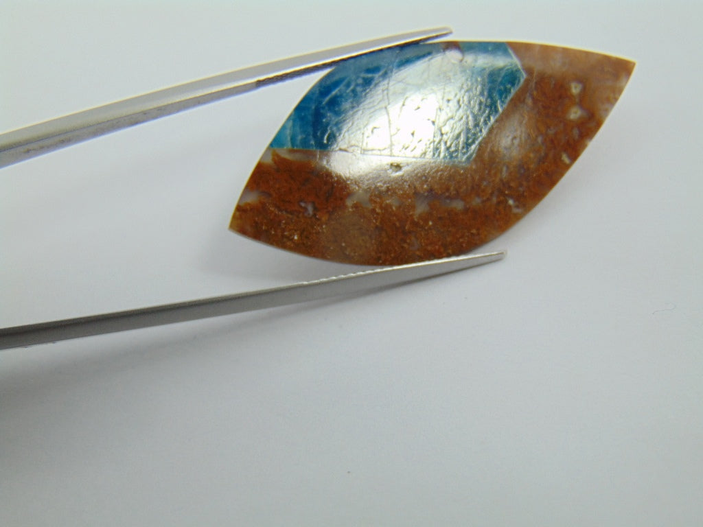 26.70cts Jasper with Apatite