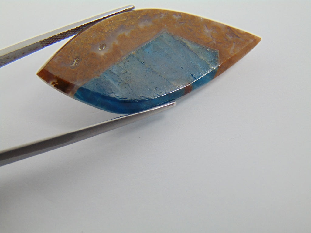 26.70cts Jasper with Apatite