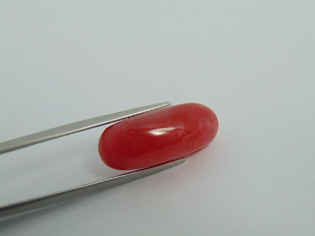 16.99ct Rhodonite Cabochon 22x9mm