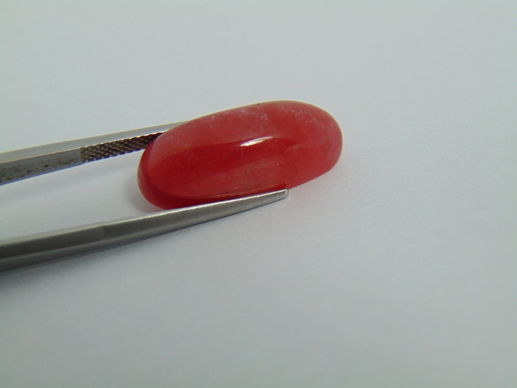 16.99ct Rhodonite Cabochon 22x9mm