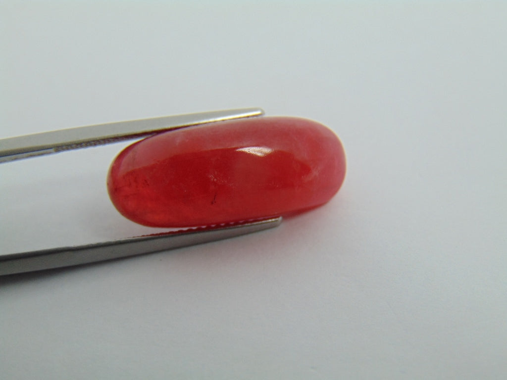 16.99ct Rhodonite Cabochon 22x9mm