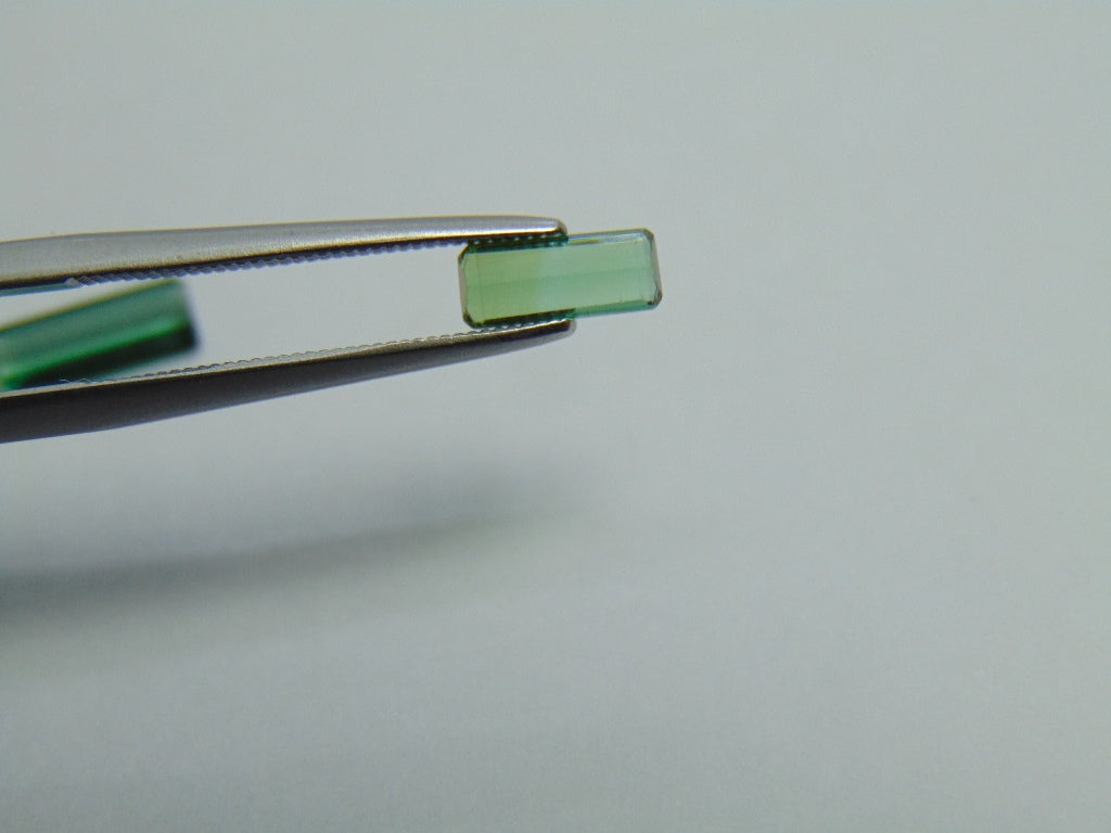 1.27ct Tourmaline 10x4mm 8x3mm