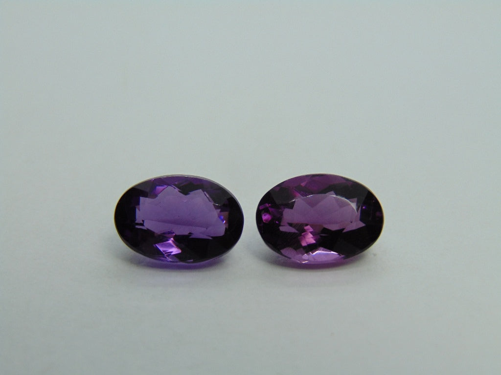 9.15cts Amethyst (Pair)