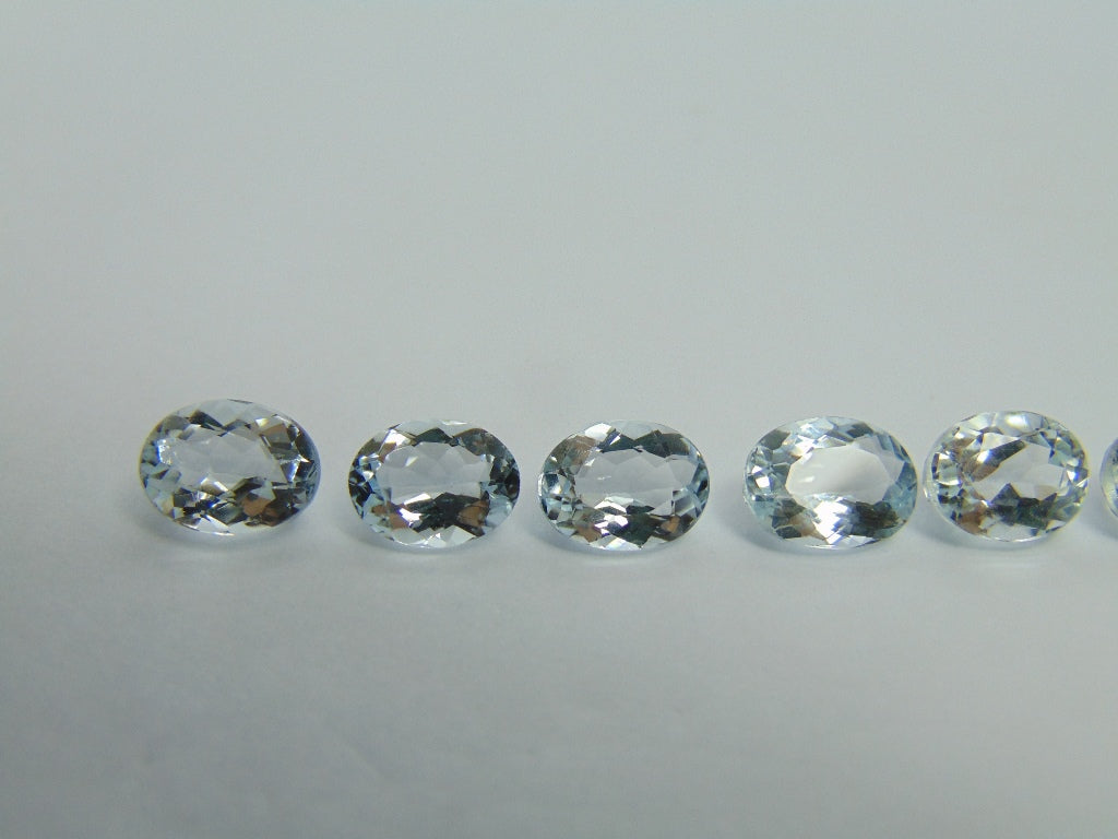 10.90ct Aquamarine Calibrated 9x7mm