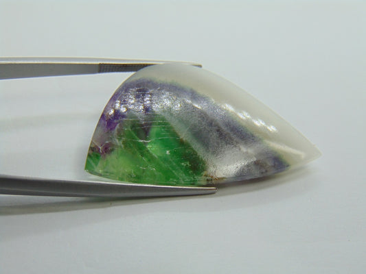 40.50ct Quartz With Fluorite 38x22mm