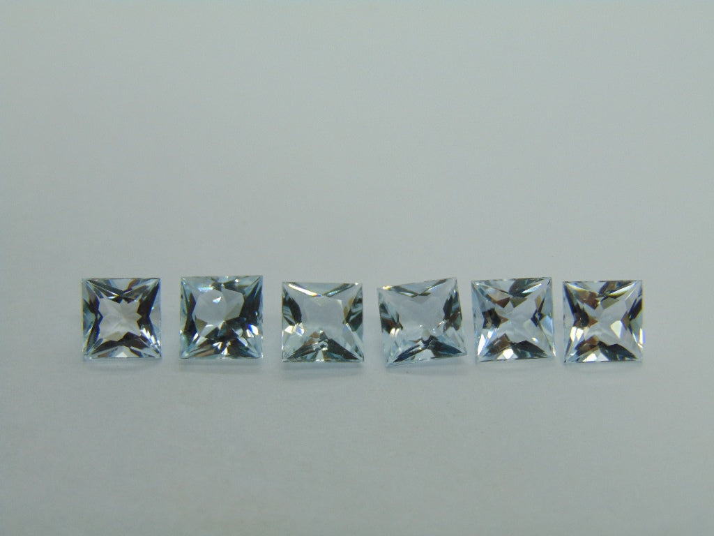5.85ct Aquamarine Calibrated 6mm