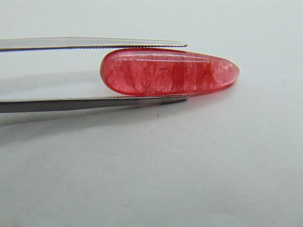 7.70ct Rhodonite Cabochon 22x7mm