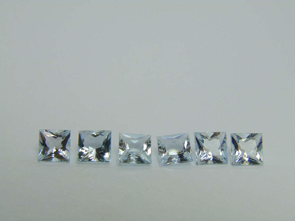 5.85ct Aquamarine Calibrated 6mm