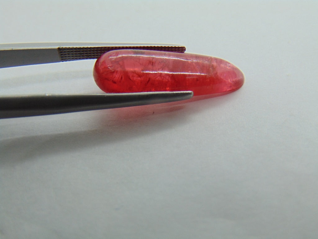 7.70ct Rhodonite Cabochon 22x7mm