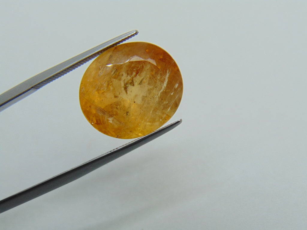 15.20ct Imperial Topaz With Inclusion 16x14mm