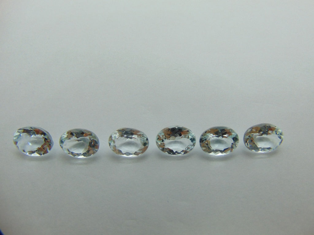 9.79ct Aquamarine Calibrated 9x7mm