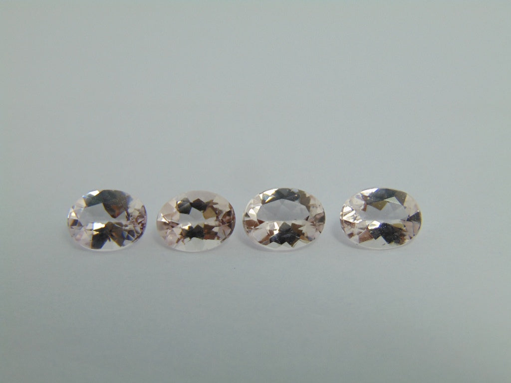 4.20ct Morganite Calibrated 8x6mm