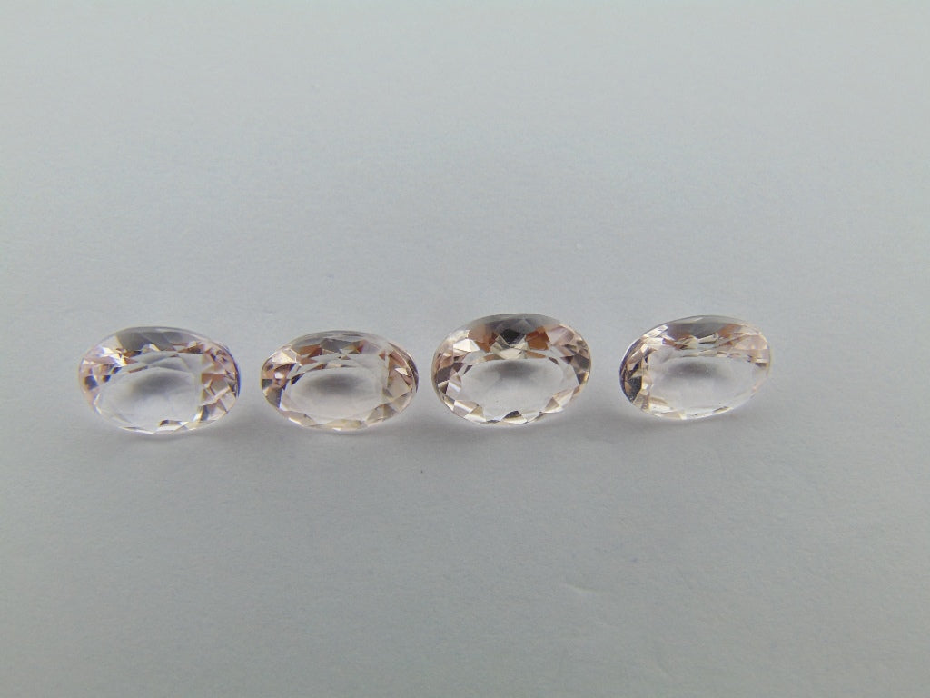 4.20ct Morganite Calibrated 8x6mm