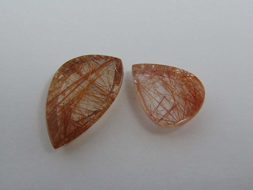 28.30cts Rutile (Red)