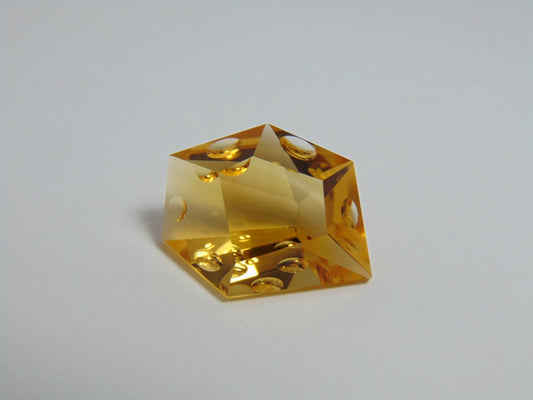 25.30ct Citrine With Bubbles 25x19mm