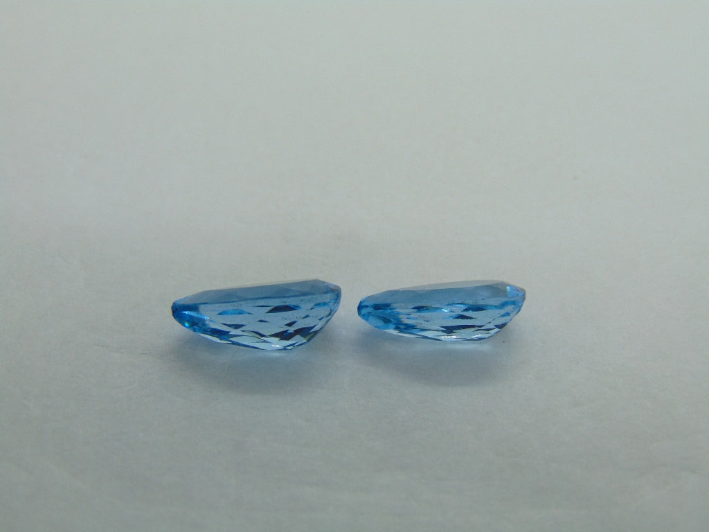 5.70cts Topaz (Blue Swiss) Pair