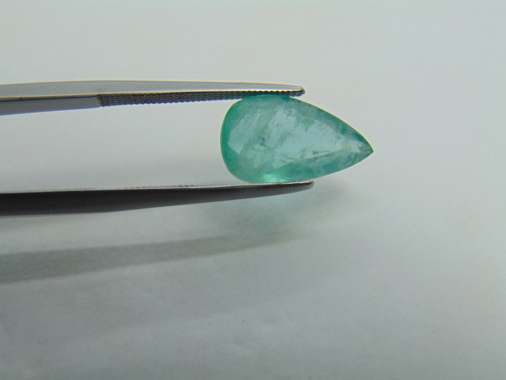 3.19ct Emerald 14x8mm