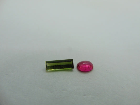 2.50cts Tourmaline Mix 12x4mm 8x6mm