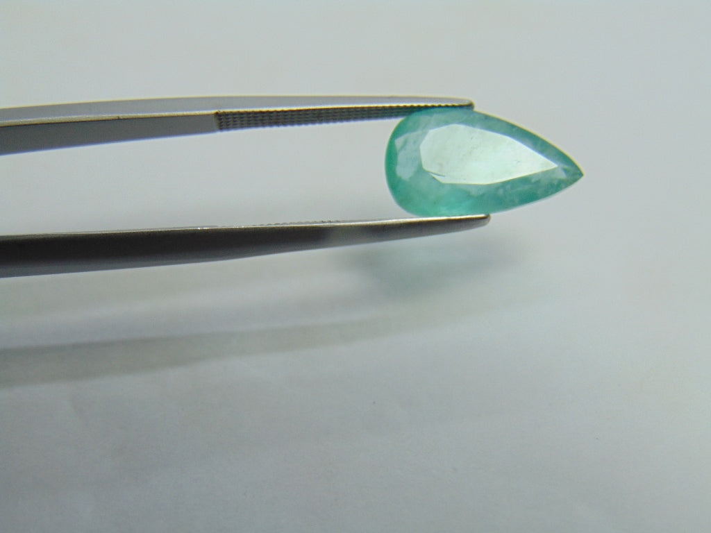 3.19ct Emerald 14x8mm